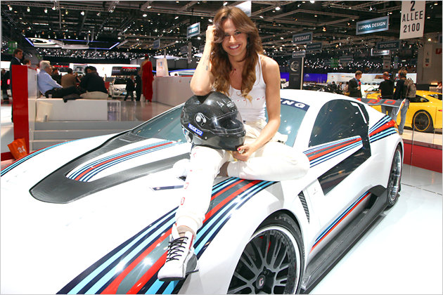 Genfer Autosalon 2012: Die heißesten Girls von der Messe