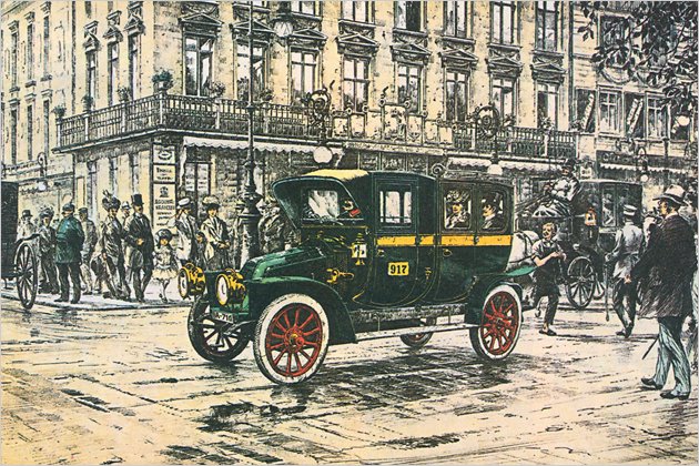 Von Stuttgart bis New York: Taxi-Kult weltweit