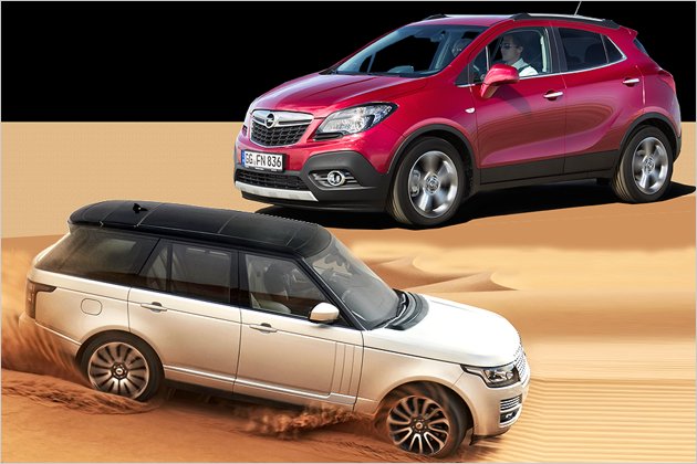 SUV-Neuheiten: Vom Opel Mokka bis zum Range Rover