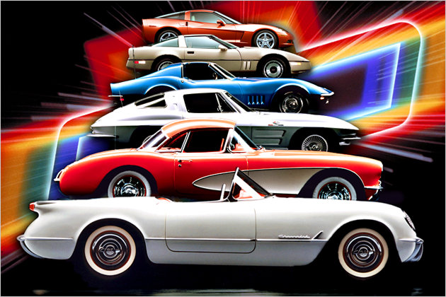 60 Jahre Corvette: Ein Rückblick auf sieben Generationen US-Kult