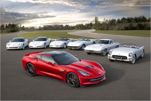 60 Jahre Corvette: Ein Rückblick auf sieben Generationen US-Kult