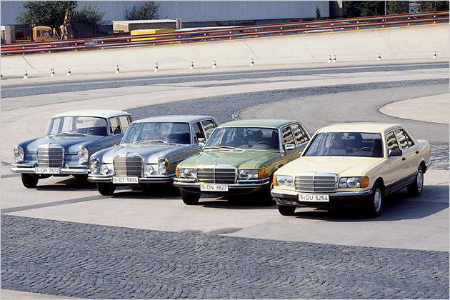 Mercedes S-Klasse: Mit dem Luxusliner durch die Jahrzehnte
