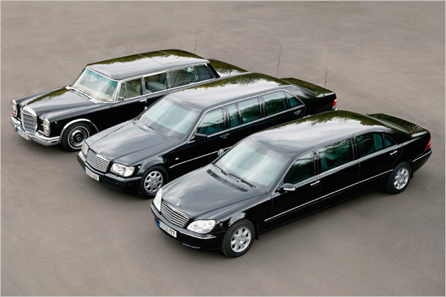 Mercedes S-Klasse: Mit dem Luxusliner durch die Jahrzehnte