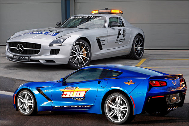 Safety-Cars und Pace-Cars aus aller Welt: Nase vorn