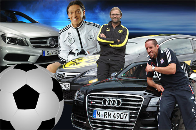 Fußballer und ihre Autos: Die Karossen der Bundesliga-Stars