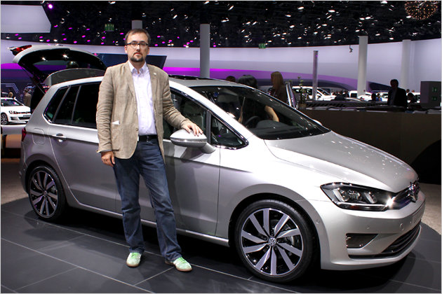VW Golf Sportsvan: Erste Sitzprobe im neuen Hochsitz-Golf