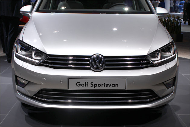 VW Golf Sportsvan: Erste Sitzprobe im neuen Hochsitz-Golf