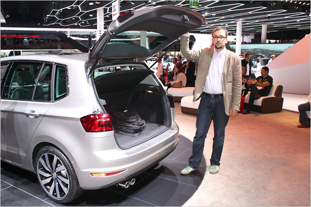 VW Golf Sportsvan: Erste Sitzprobe im neuen Hochsitz-Golf
