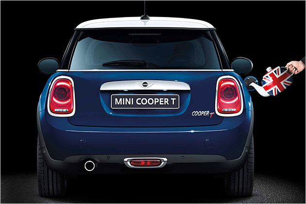 Aprilscherze der Hersteller 2014: Mini Tee-Cooper, Pelz-Yeti, Selfie-Swift