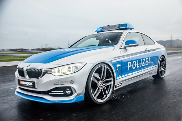 Die stärksten Polizeiautos der Welt