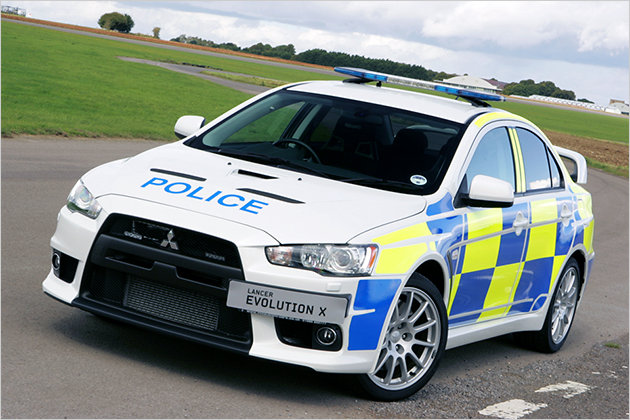 Die stärksten Polizeiautos der Welt