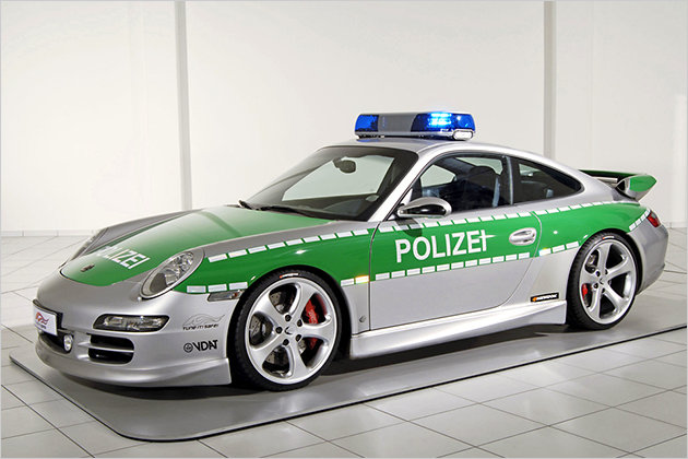 Die stärksten Polizeiautos der Welt