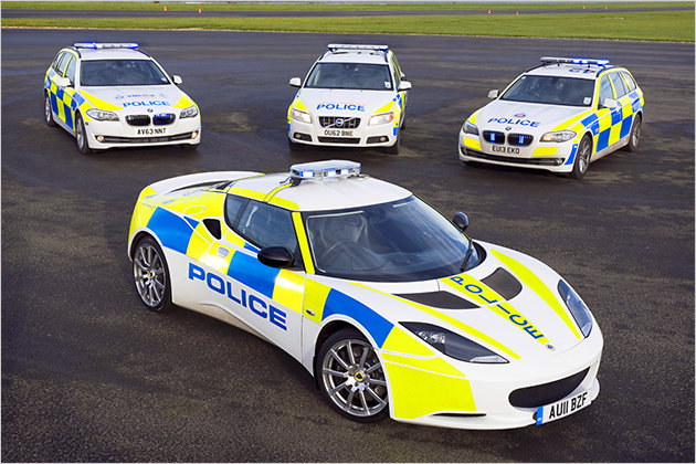 Die stärksten Polizeiautos der Welt