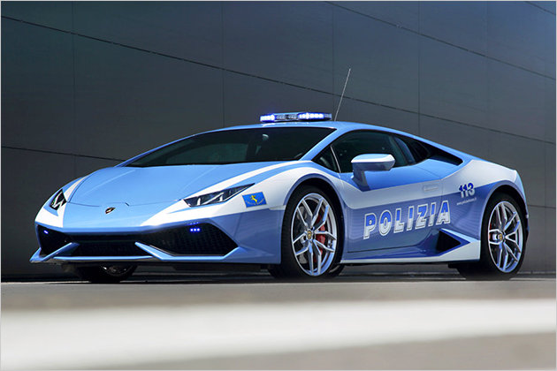 Die stärksten Polizeiautos der Welt