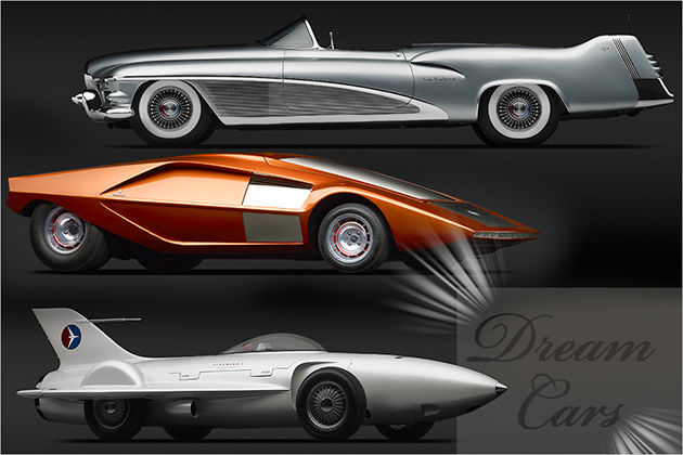 Dream Cars: Traumwagen aus acht Jahrzehnten
