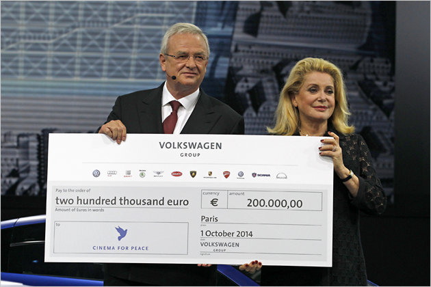 VW-Konzernabend mit den Neuheiten des Pariser Autosalons 2014