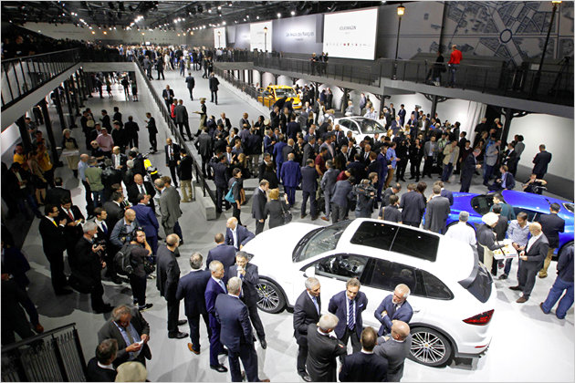 VW-Konzernabend mit den Neuheiten des Pariser Autosalons 2014