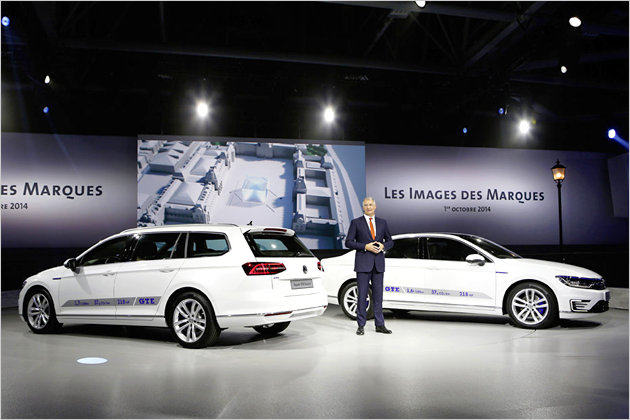 VW-Konzernabend mit den Neuheiten des Pariser Autosalons 2014