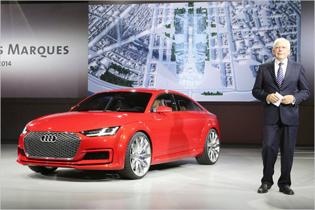 VW-Konzernabend mit den Neuheiten des Pariser Autosalons 2014