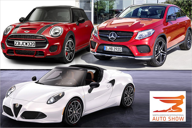 Mercedes GLE, Audi Q7 und Co: Alle Highlights der Detroit Auto Show 2015 in der Vorschau