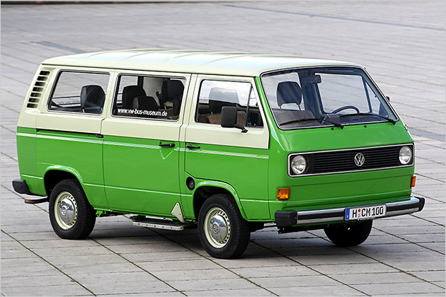 VW T6: Der neue VW-Bus und seine Vorgänger in einer Bildergalerie