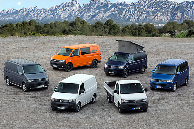 VW T6: Der neue VW-Bus und seine Vorgänger in einer Bildergalerie