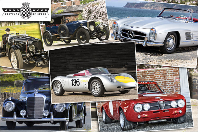 Klassiker-Versteigerung beim Goodwood Festival of Speed 2015: Das sind die teuersten Boliden