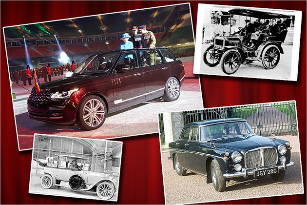 Range-Rover-Paradefahrzeug für Queen Elizabeth II plus Bildergalerie vom royalen Fuhrpark