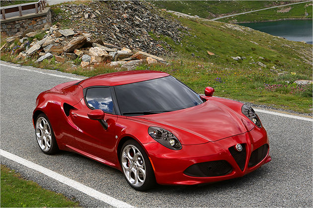 Die schönsten Fahrzeuge von Alfa Romeo