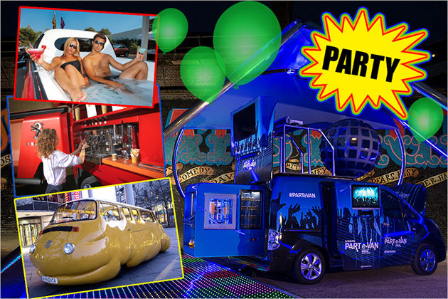 Die heißesten Gefährte für die coolsten Partys