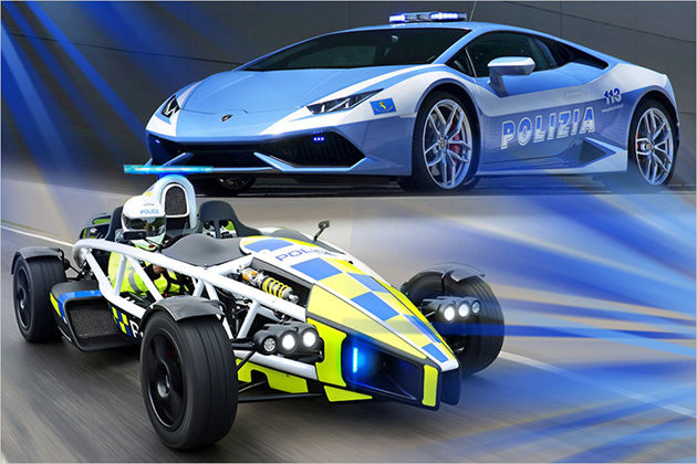 Bugatti, Ferrari, McLaren und Lamborghini auf Streife: Die stärksten Polizeiautos der Welt