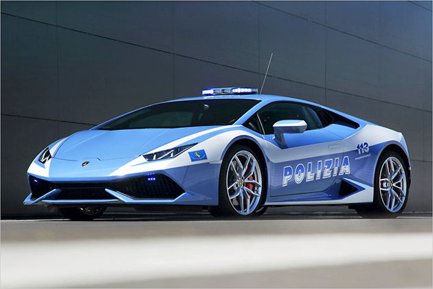 Bugatti, Ferrari, McLaren und Lamborghini auf Streife: Die stärksten Polizeiautos der Welt