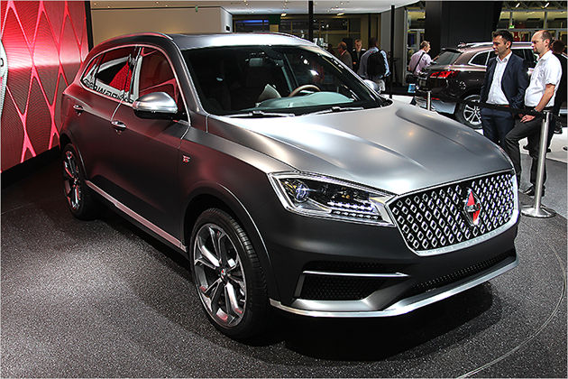 IAA 2015: Erste Sitzprobe im Borgward BX7 TS mit technischen Daten und Marktstart