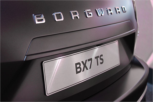IAA 2015: Erste Sitzprobe im Borgward BX7 TS mit technischen Daten und Marktstart
