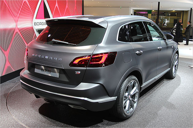 IAA 2015: Erste Sitzprobe im Borgward BX7 TS mit technischen Daten und Marktstart