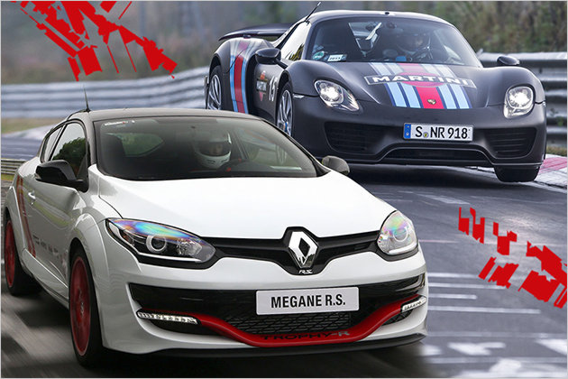 Das sind die schnellsten Autos aller Klassen auf der Nordschleife