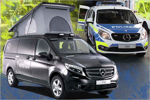 Einsatzwagen, Eismobil und Edelbus: So vielfältig lassen sich Mercedes Sprinter & Co. umbauen