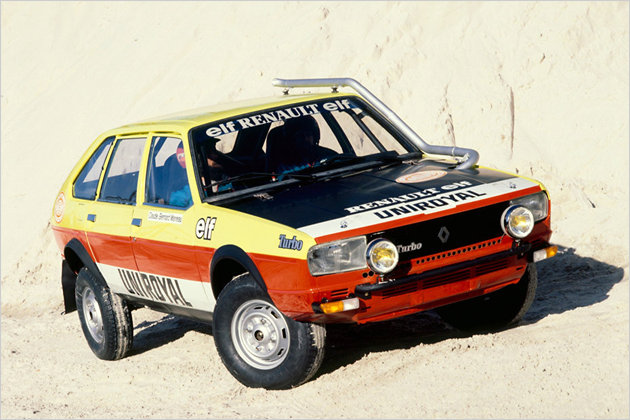 Renault-Motorsportmodelle auf der Retromobile 2016