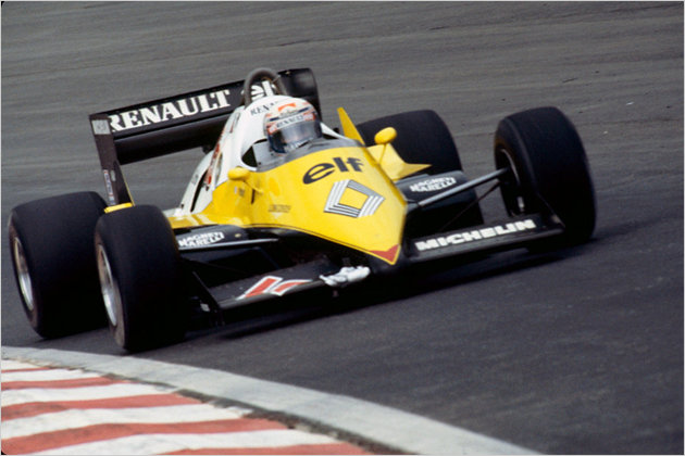 Renault-Motorsportmodelle auf der Retromobile 2016