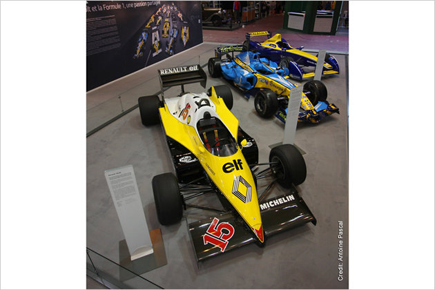 Renault-Motorsportmodelle auf der Retromobile 2016