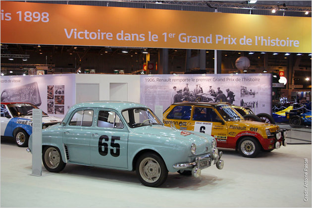 Renault-Motorsportmodelle auf der Retromobile 2016