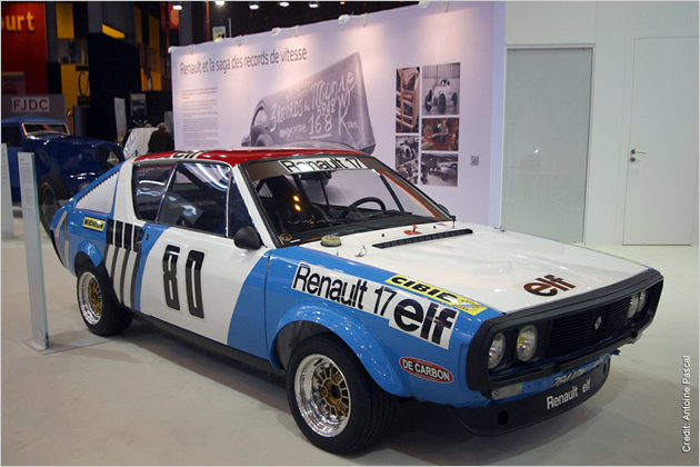 Renault-Motorsportmodelle auf der Retromobile 2016