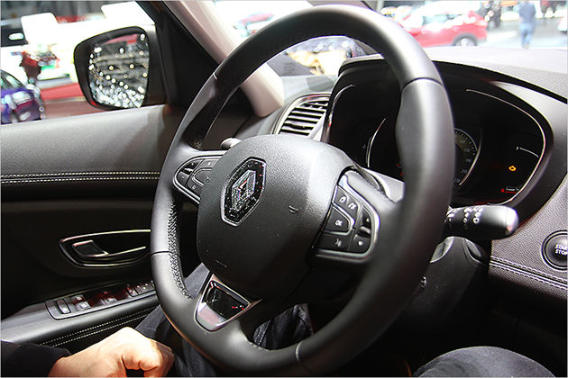Renault Scénic (2016) auf den Genfer Autosalon: Sitzprobe in dem kompakten Crossover-Van