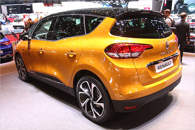 Renault Scénic (2016) auf den Genfer Autosalon: Sitzprobe in dem kompakten Crossover-Van