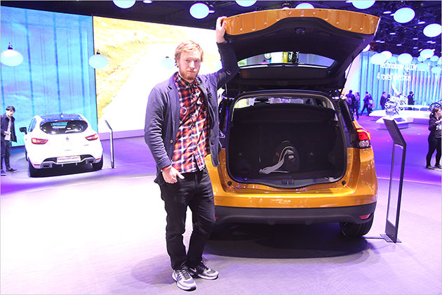 Renault Scénic (2016) auf den Genfer Autosalon: Sitzprobe in dem kompakten Crossover-Van