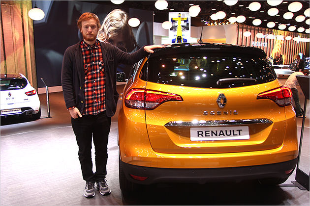Renault Scénic (2016) auf den Genfer Autosalon: Sitzprobe in dem kompakten Crossover-Van