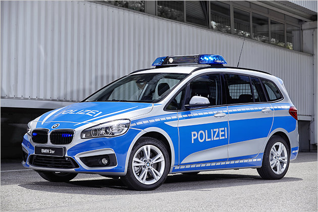 BMW auf der GPEC 2016: Bayern im Blaulicht-Milieu
