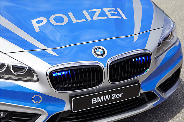 BMW auf der GPEC 2016: Bayern im Blaulicht-Milieu