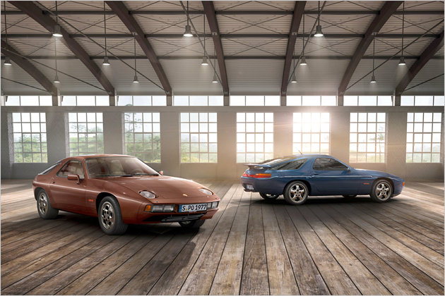 Porsche 928 Geschichte 40Jahre Modelle