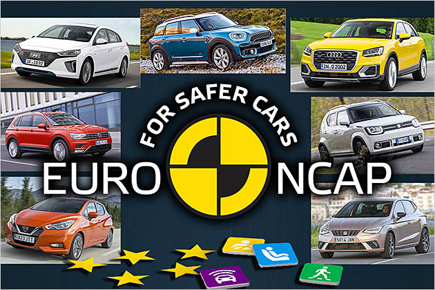 Günstige Autos mit fünf EuroNCAP-Sternen